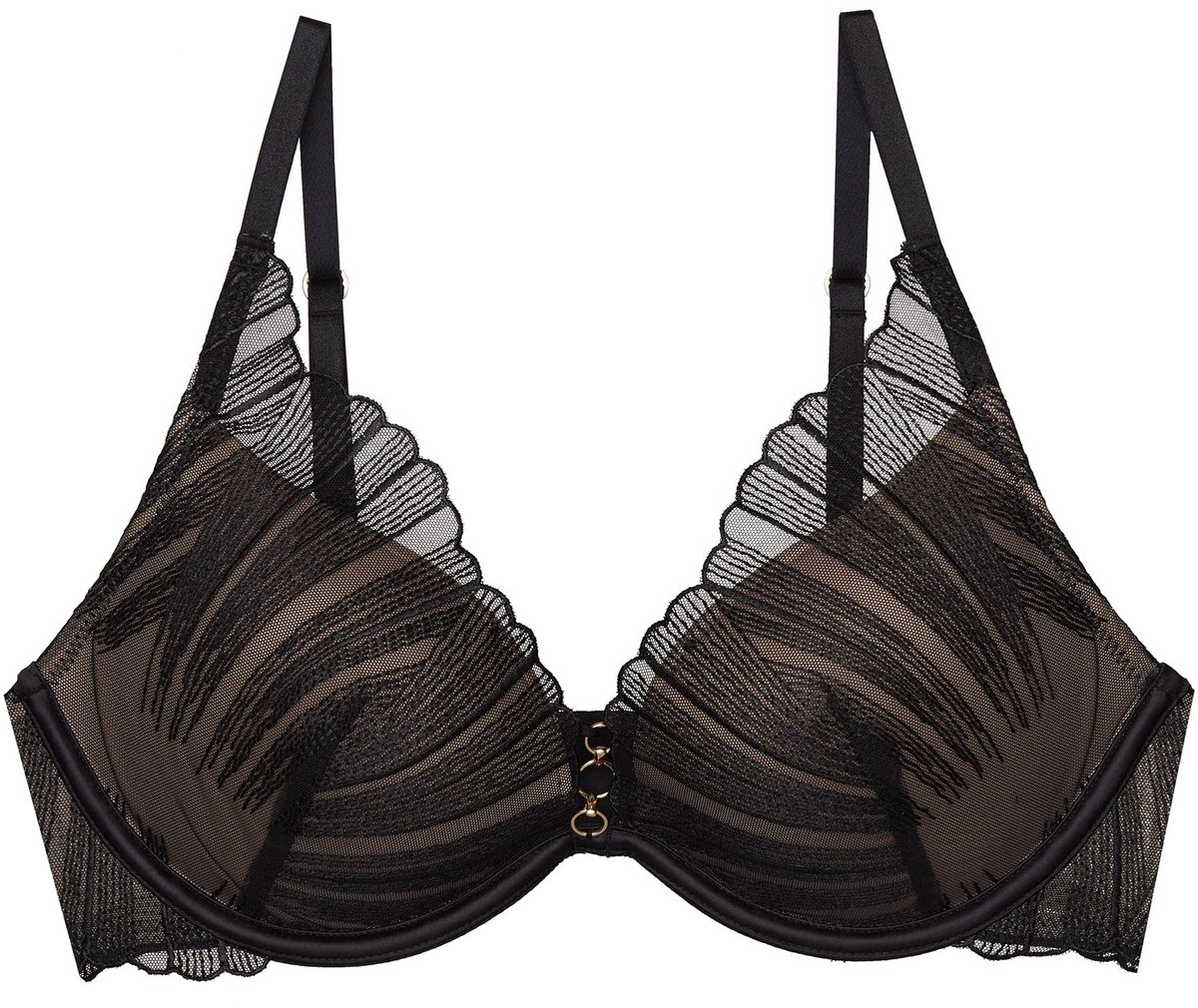 Esotiq Bossa - Push-upbeha - Zwart - 65D