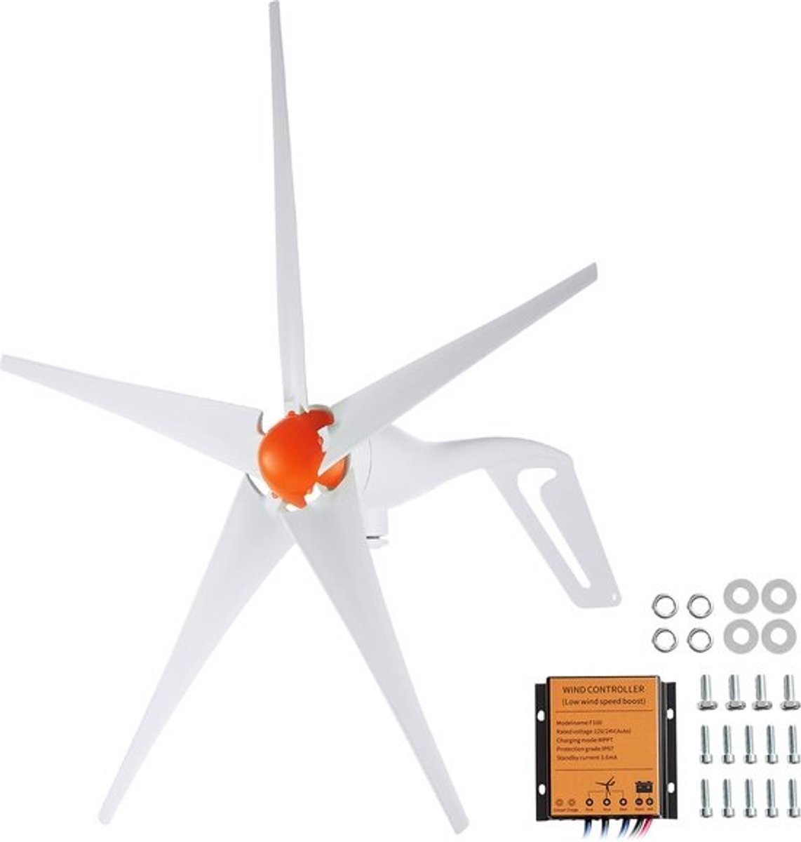 Wind Turbine - Windmolen Generator - Windturbine - Windmolen - 500W - Energie Opwekken