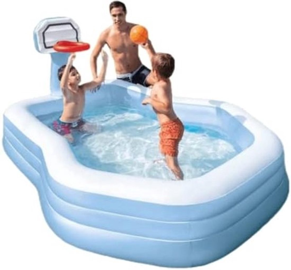 Familie Zwembad met Basketbal - Intex 57183NP