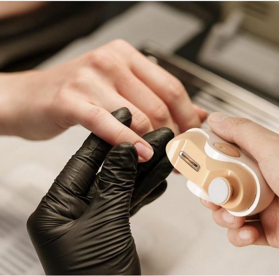1 stuk - Elektrische Nagelsnijder - Manicure apparaat voor volwassenen - Automatische Nagelschaar voor kinderen - Draagbaar ontwerp - Anti-klem functie - Paars — afbeelding 5