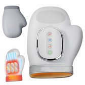 Handmassage Apparaat - Hand Massager - Elektrische Handmassage - Met Warmte - 3 Massagemodes - 5 Intensiteiten - 15 Min Auto-uit - 25x13,5 cm - Voor Handpalmen & Vingers & Polsen