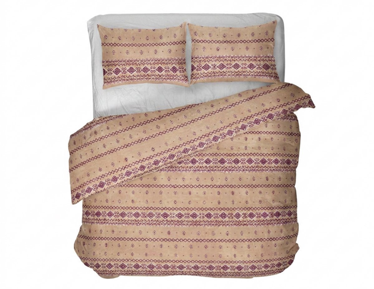 kayori Sola Dekbedovertrek - Tweepersoons - 200x200/220 cm - Oudroze