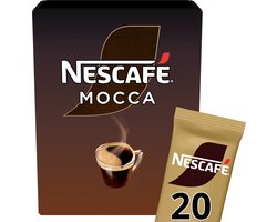 Nescafé Mocca oploskoffie - 6 doosjes x 20 zakjes