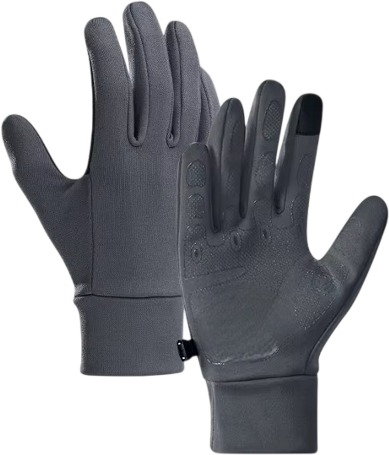 Winterhandschoenen Waterdicht & Touchscreen – Ultralight Ski- Kampeer- Outdoor- Fiets- & Sporthandschoenen Grijs