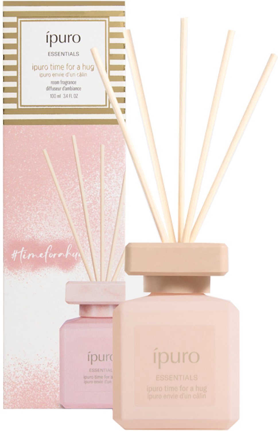 Ipuro Essentials Geurstokjes - Time for a Hug - 100 ml