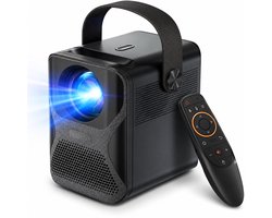 ELEMENTKEY BEAM LITE Mini Beamer + Gyro Air Mouse – Full HD 1080P Projector – Android – WiFi – AirPlay / DLNA – 2K / 4K Ondersteuning – 150 ANSI