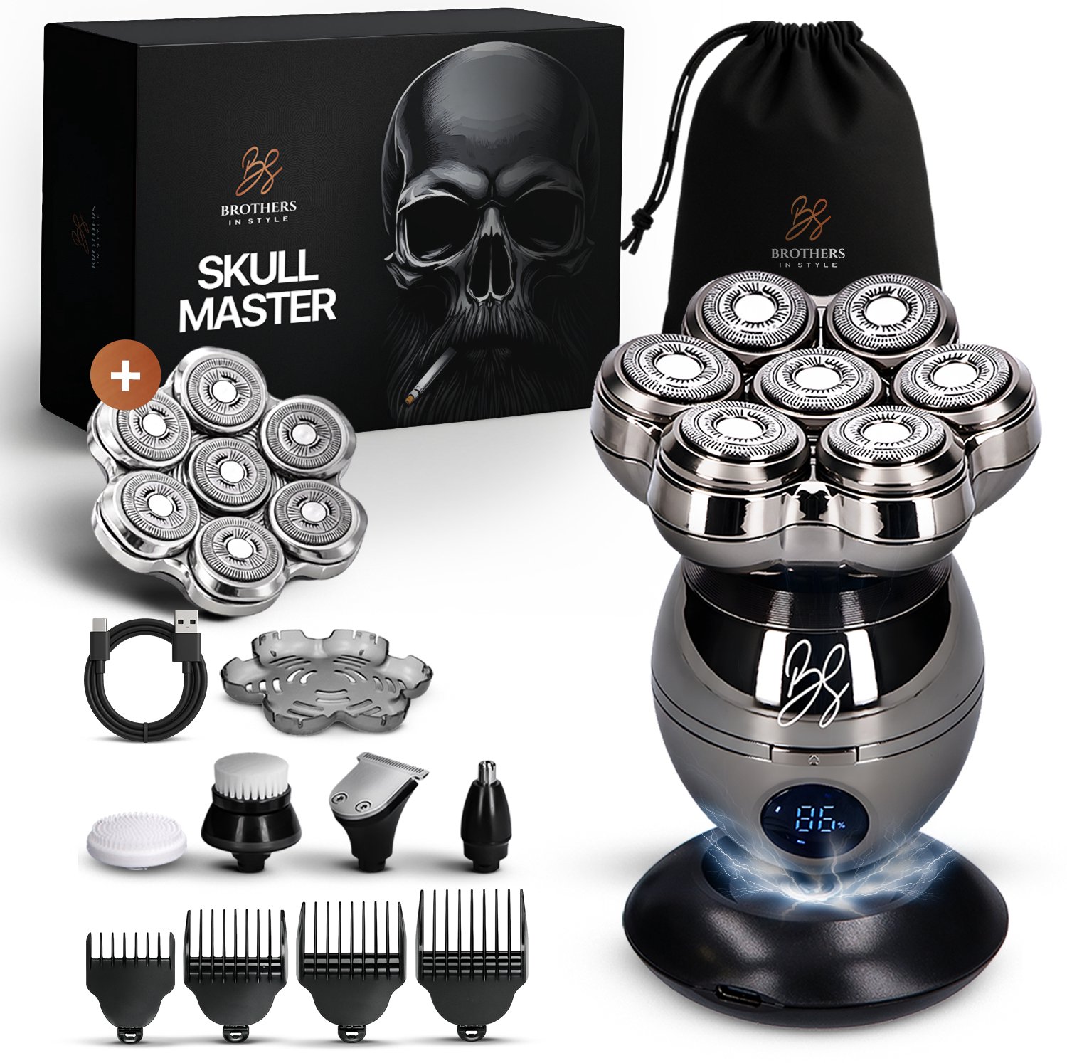 Scheerapparaat Mannen 8-in-1 - Skull - Scheerapparaat - €69,99