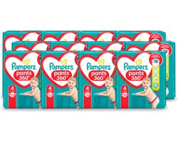 12 x Pampers – Luierbroekjes – Baby Dry Pants Maat 4 – 25 Luiers - Voordeelverpakking - 12 stuks