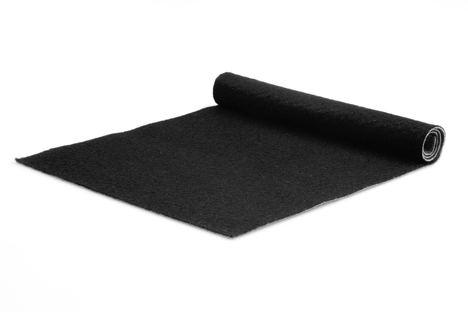 GJ Floors - Basic loper Tokyo | Zwart - Breedte x Lengte: 150cm / 10 meter