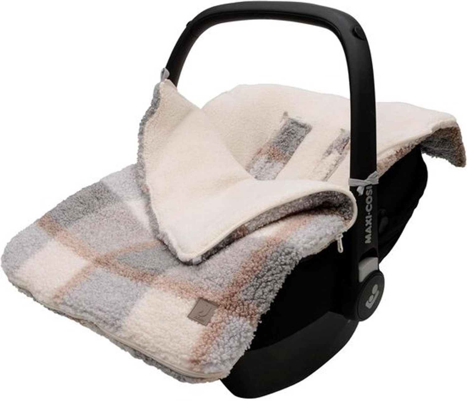 Babypak/voetenzak voor autostoel groep 0+ en kinderwagen - Universeel voor 3- en 5-puntsgordel
