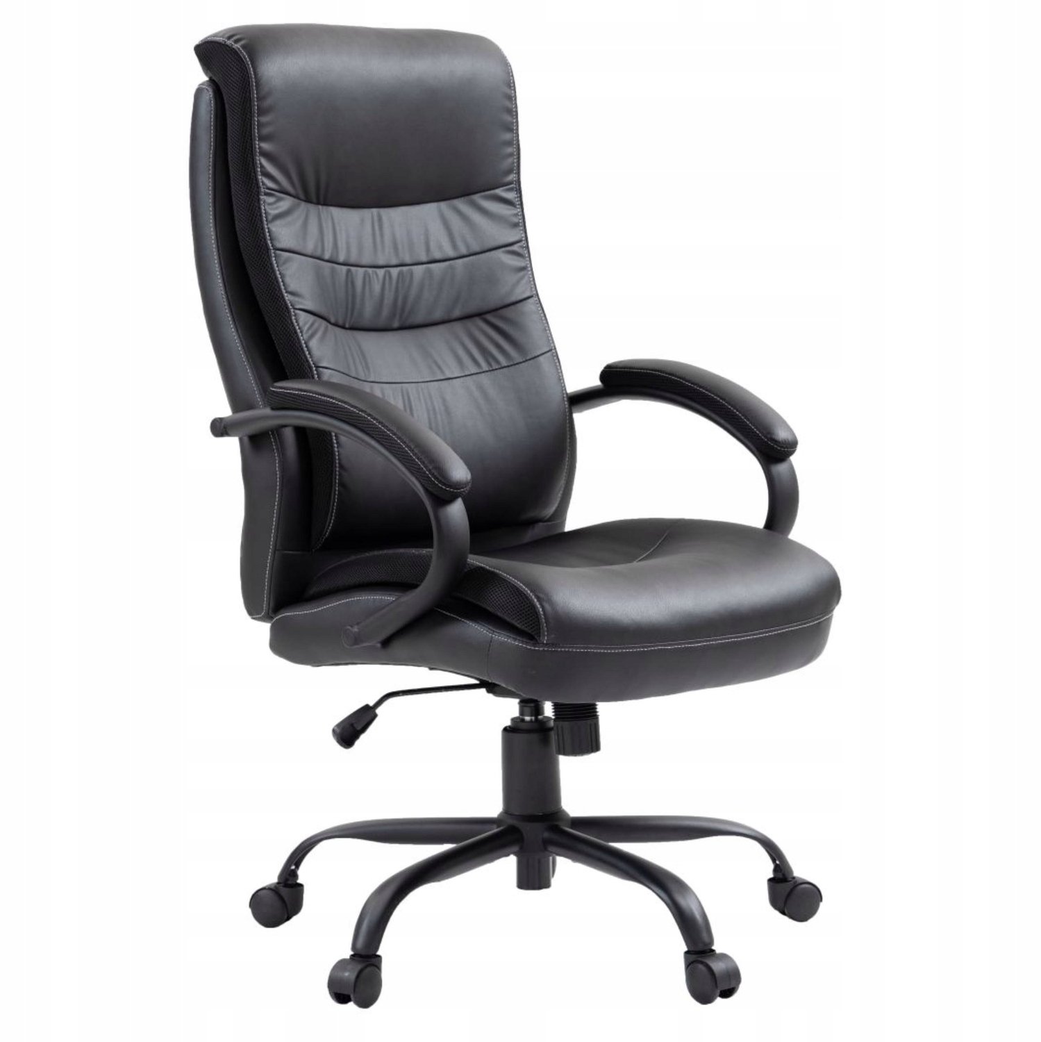 Furnitex FB 47-FX Serie - Bureaustoel - Zwart - Kunstleer - TILT-mechanisme