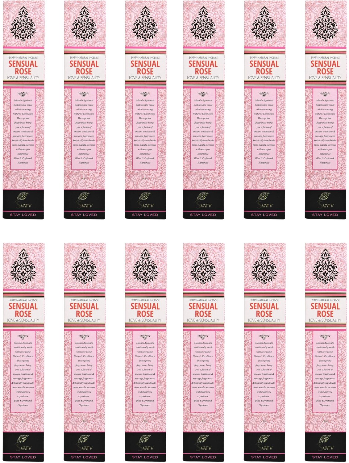 Wierookstokjes 12 stuks - 15 g x 12 - Oude methode - Ideaal voor meditatie en yoga - Vemera
