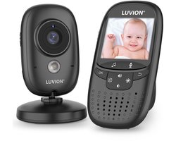LUVION® Easy Black Babyphone - Babyfoon met camera - Premium Baby Monitor