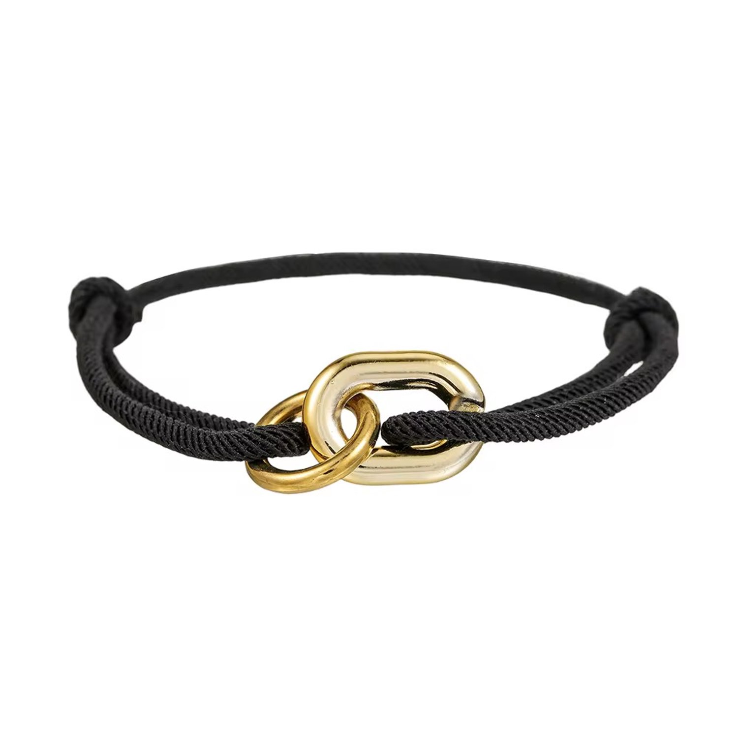 Soraro Touw Armband | Zwart | Soraro Armbanden