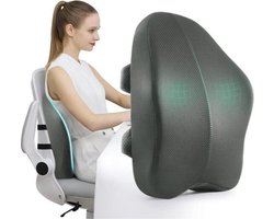 Lumbaal kussen voor bureaustoel - ergonomische rugsteun - ondersteuning bij rugpijn