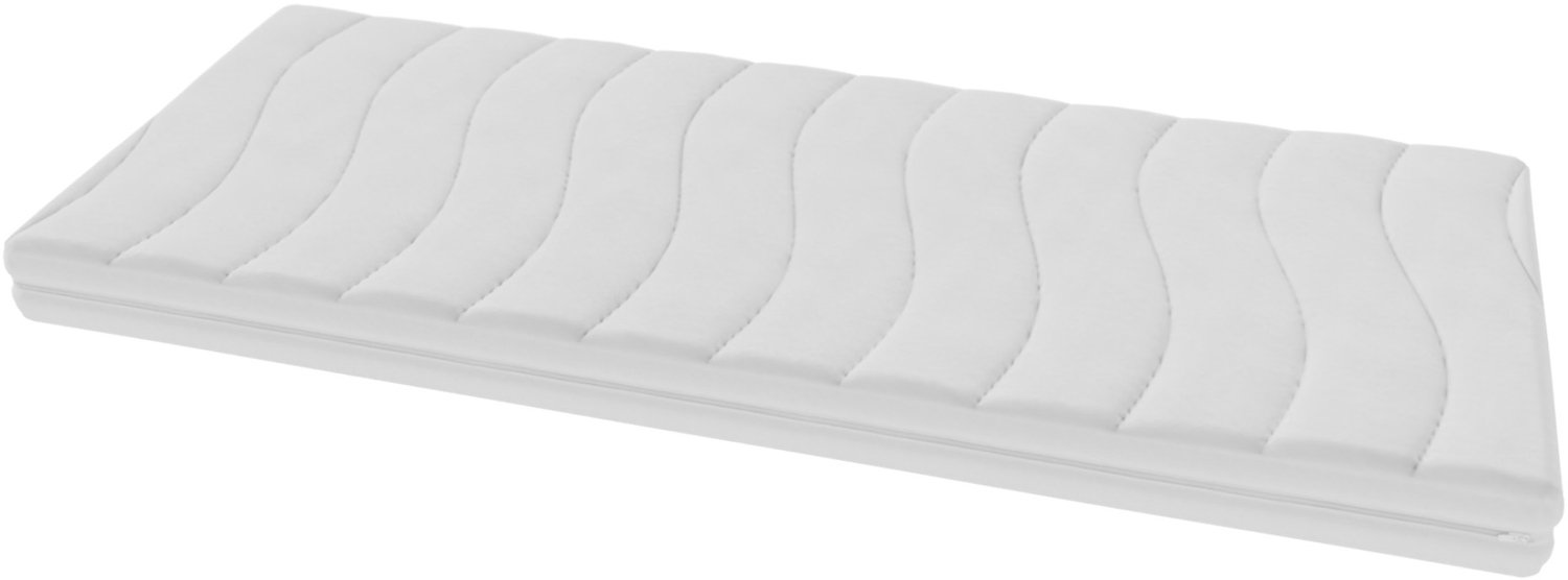 Toros Bedden Matras - 80x200 cm - Hotel XXL - BAMBOO Tijk - Koudschuim 14CM - Orthopedisch - Anti-allergie - Afritsbaar / Wasbaar Wit- blaw