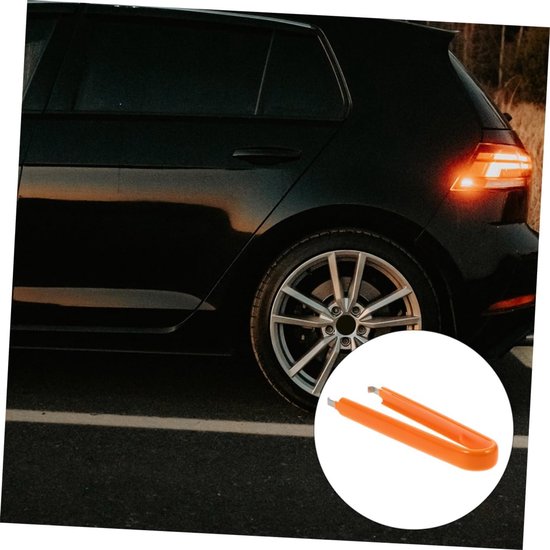 3 Stuks zekeringtrekker auto zekering clip tool auto zekering trekker voor het trekken van zekeringen voor auto's Fuse Tool zekeringklemmen voor auto's pvc Oranje — afbeelding 2