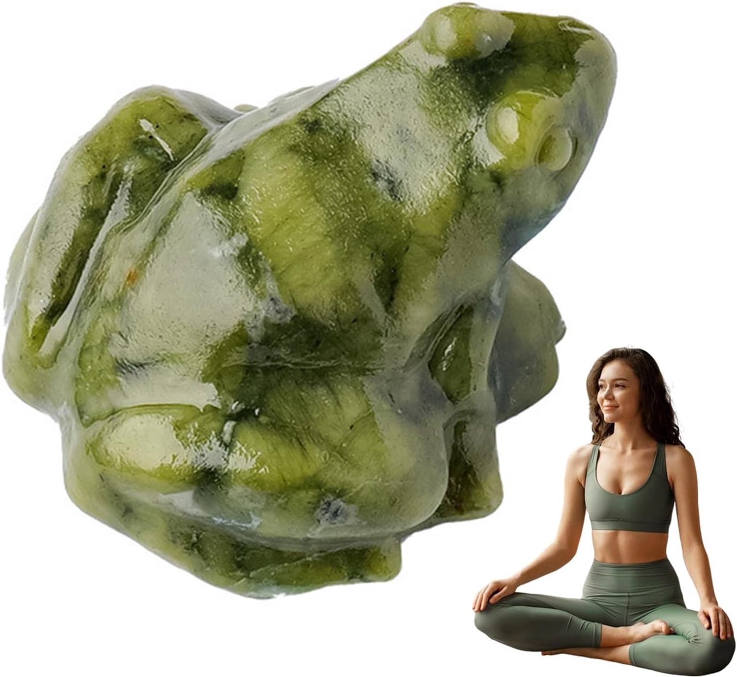 Jade Beeldje Jade Kikkers Sculpturen