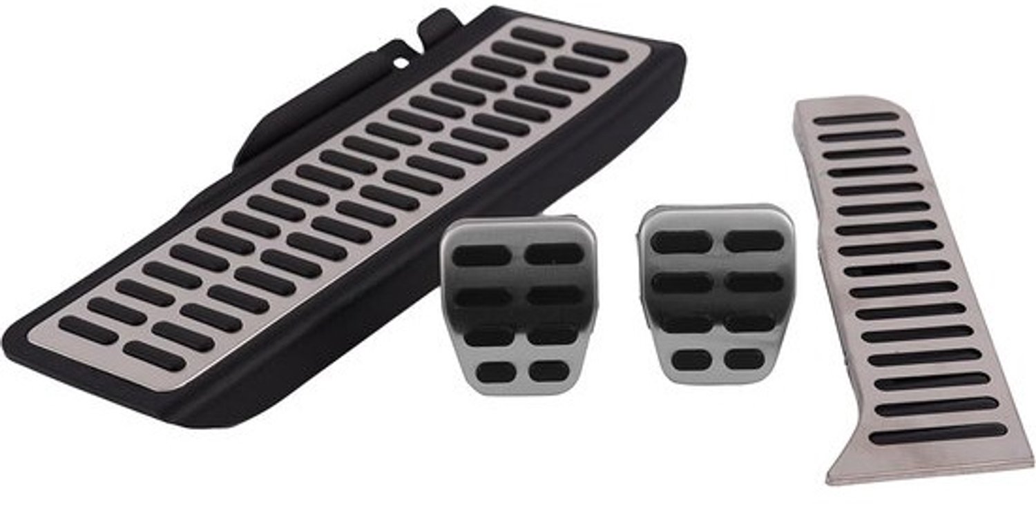 Set pedaalrubbers voetsteunen voor diverse VW-modellen Golf 5 6 Plus Scirocco