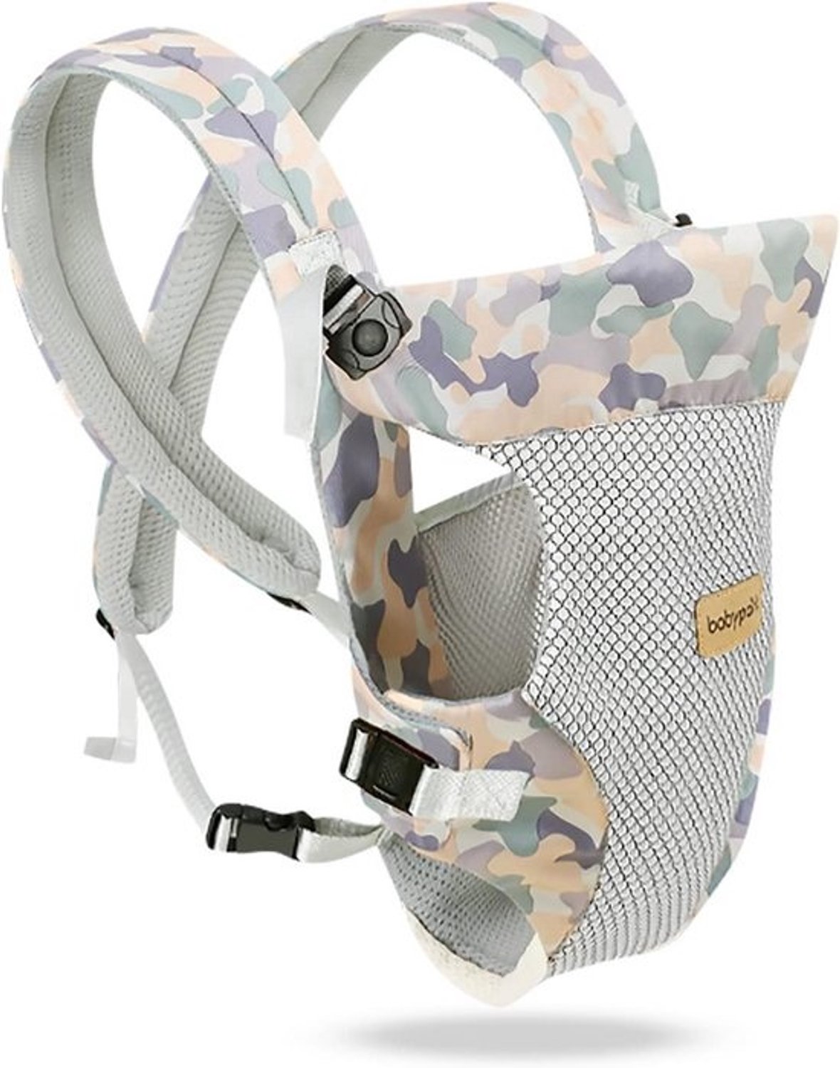 Lichtgewicht ademende 4-in-1 babydrager - ergonomisch voor pasgeborenen tot peuters