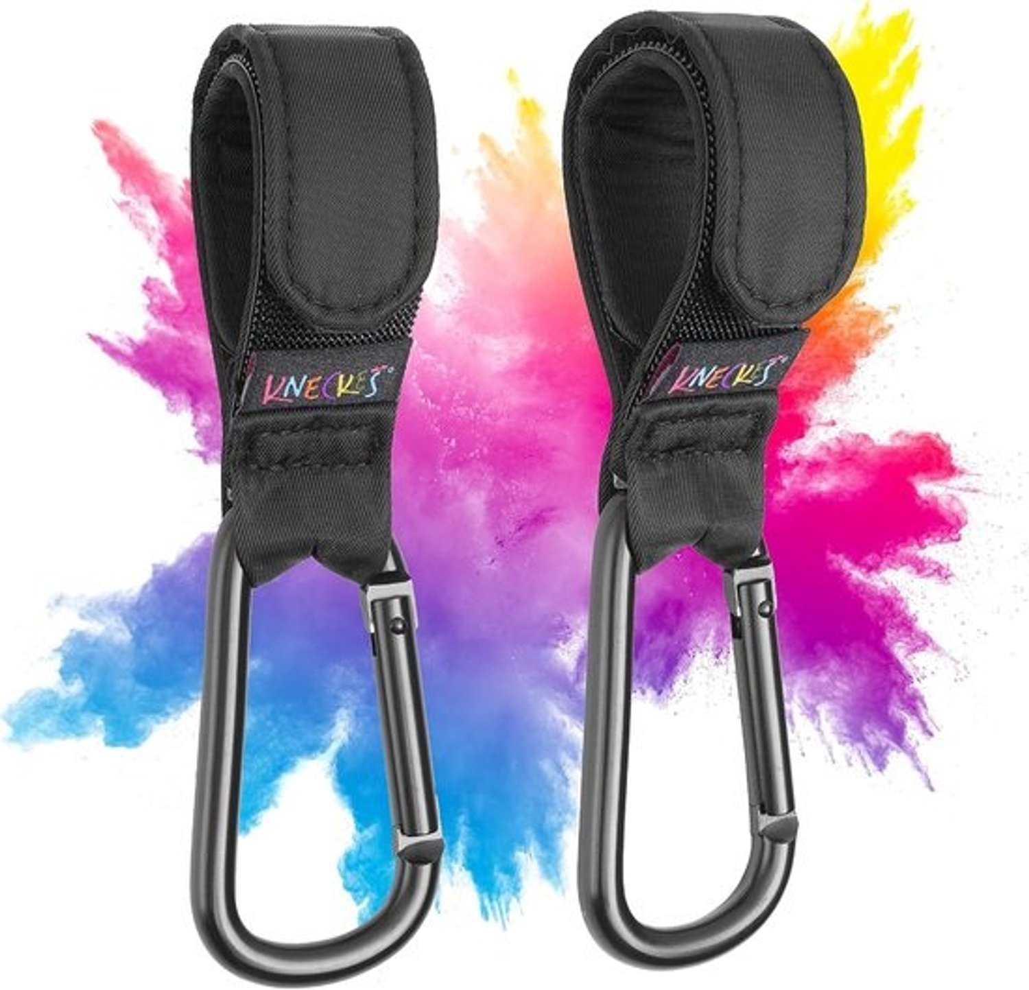 Set van 2 stevige universele kinderwagenhaken - Met hoge draagkracht - 20 kg