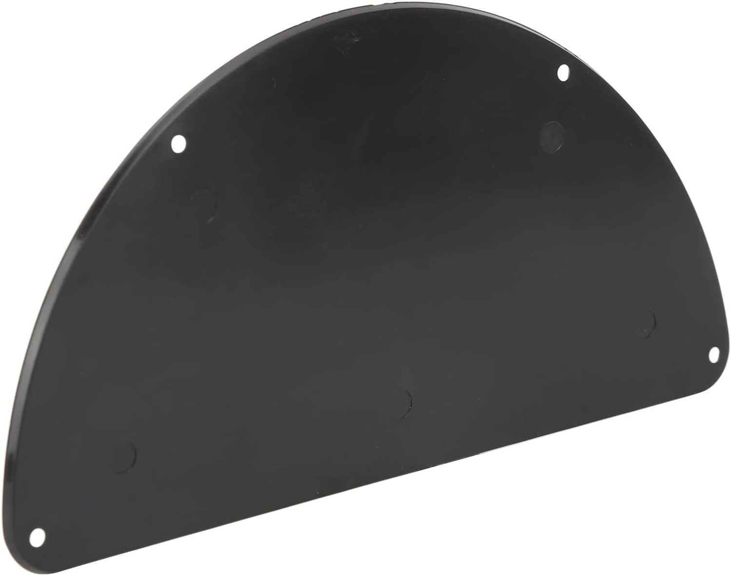 Annadue Basgitaar Achterklepdeksel Zwart 4 Gaten Plastic