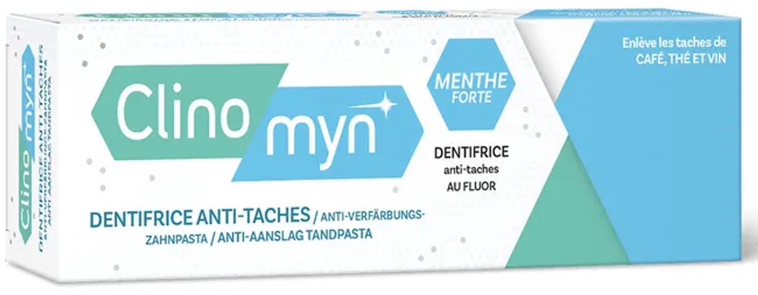 Clinomyn ® tandpasta met fluoride munt fort