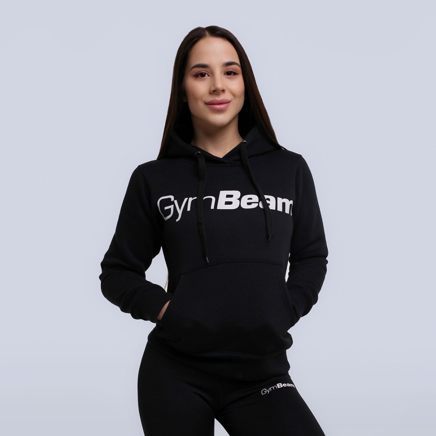 GymBeam Women's Athlete Hoodie Zwart M