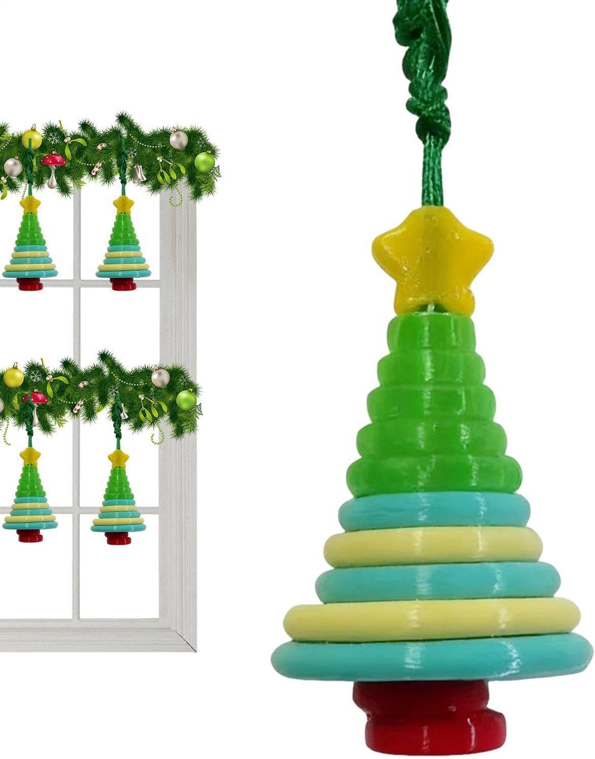 Knopen Ambachtelijke Versiering Pakketten Handgemaakte Kerstdecoratie