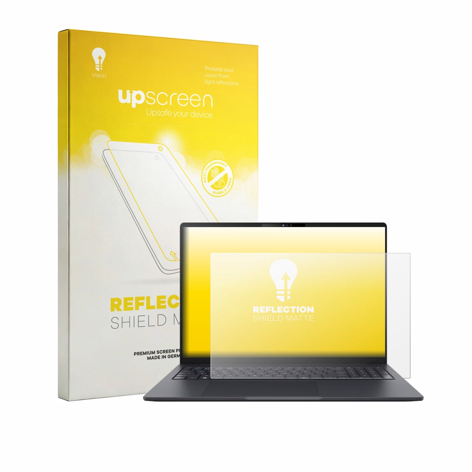 upscreen - Screenprotector voor ASUS ExpertBook B3 Gen 2 B3605 - Folie Beschermfolie anti glare matte