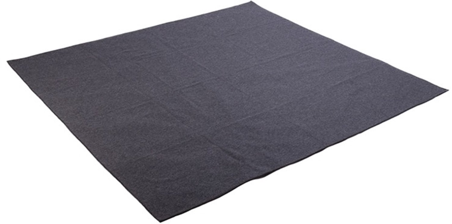 Mil-tec wol Deken -plaid 175x150cm 100% wol Donkergrijs