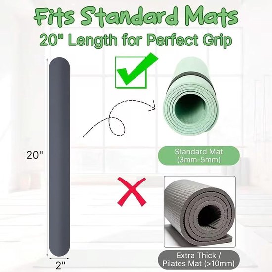 Yogamat bandjes 1 paar zware pad klapband van Yogamat — afbeelding 4