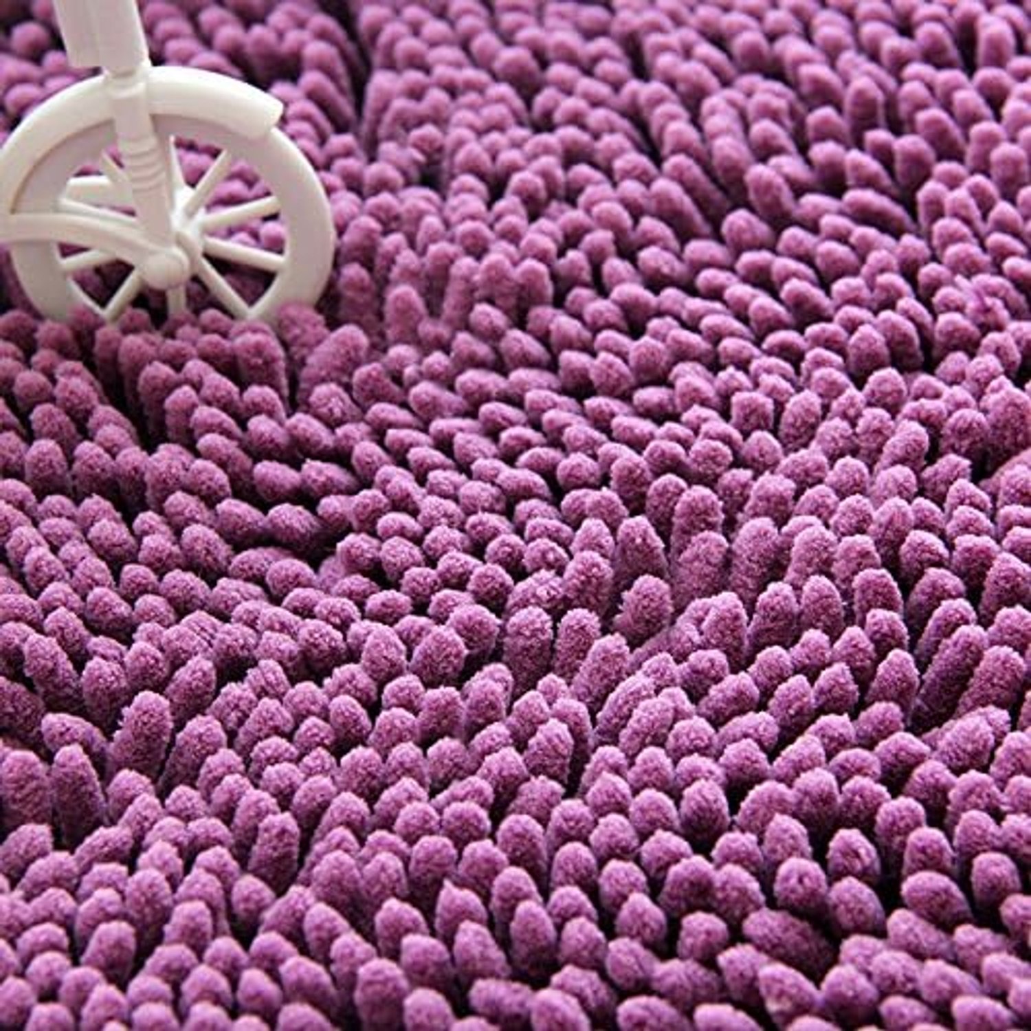 Bad matten 1 stks Home Decor Pluizig 48 * 58 CM Liefde Hartvorm Antislip Badmatten Badkamer Tapijt Set Douchemat Toilet Badkamer Tapijten (Color : Pink, Specification : About 50x60cm)