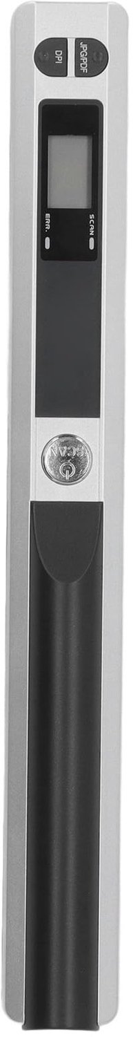 Draagbare handscanner, snel scannen van A4-documenten in JPEG/PDF-formaat met 900 dpi, compatibel met voor zakelijk, reizen en thuisgebruik (zilver)