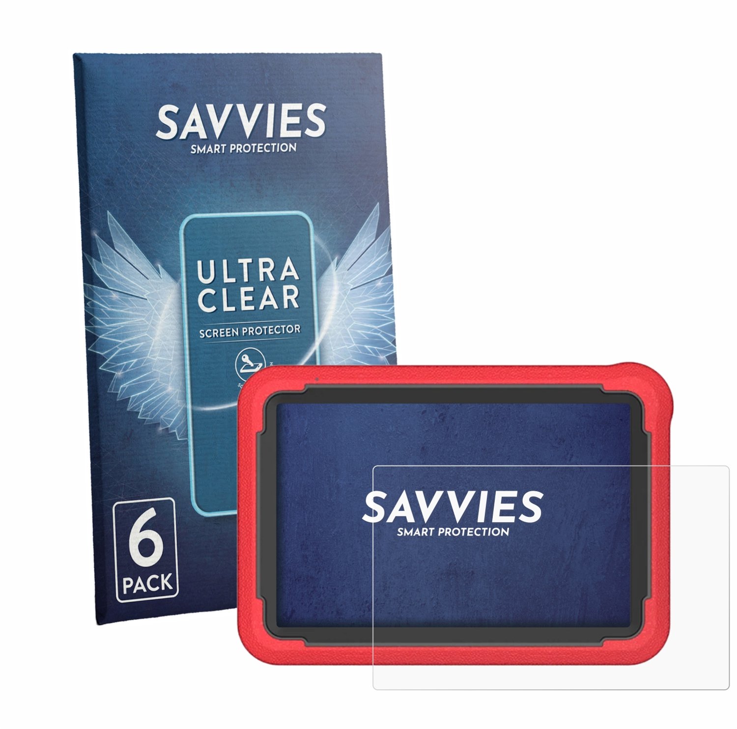 Savvies - Screenprotector voor Launch X431 PROS V5.0 - Folie Beschermfolie transparant 6 Stuks