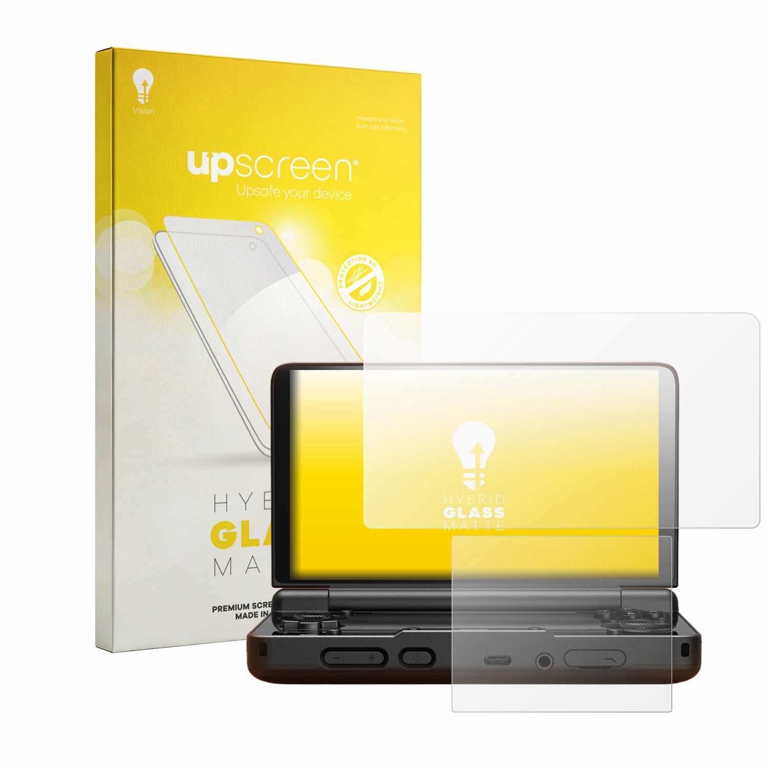 upscreen - Screenprotector voor AYN Thor - Folie Beschermfolie Beschermglas matte