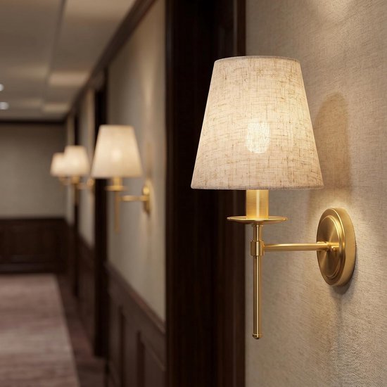 6 Stuks Clip Lampenkap Linnen Stof Cilinder Vormige Mini Lampenkappen voor Tafellamp Vervanging Fitting Geschikt voor Kinderkamer Hanglampen — afbeelding 3