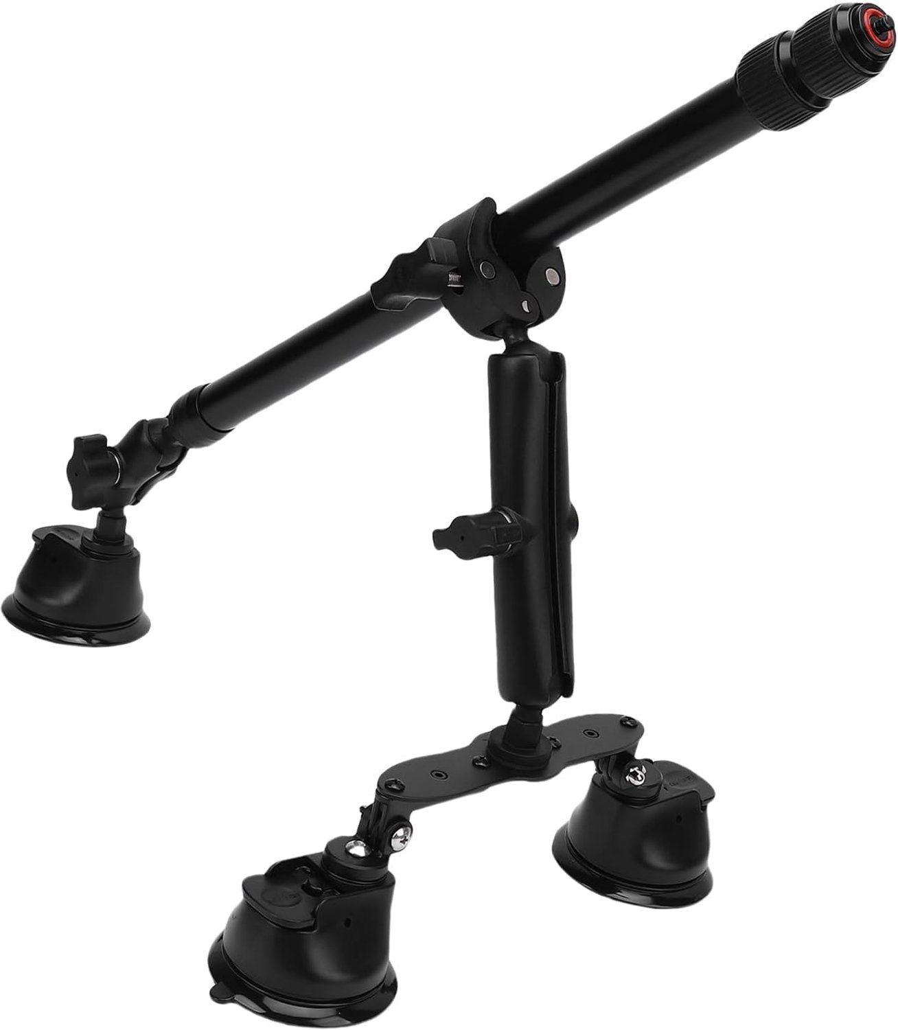 Aqxreight Camera Zuignap Bevestigingsset met Verstelbare Selfiestick