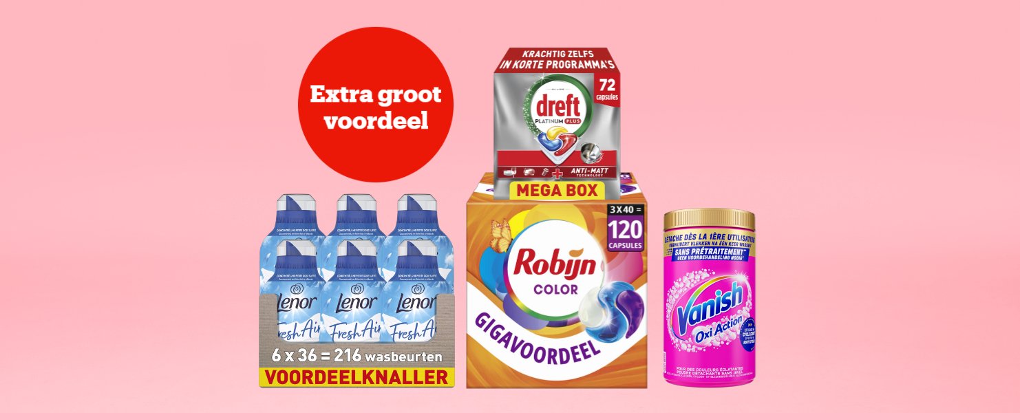 Was- en vaatwasmiddelen