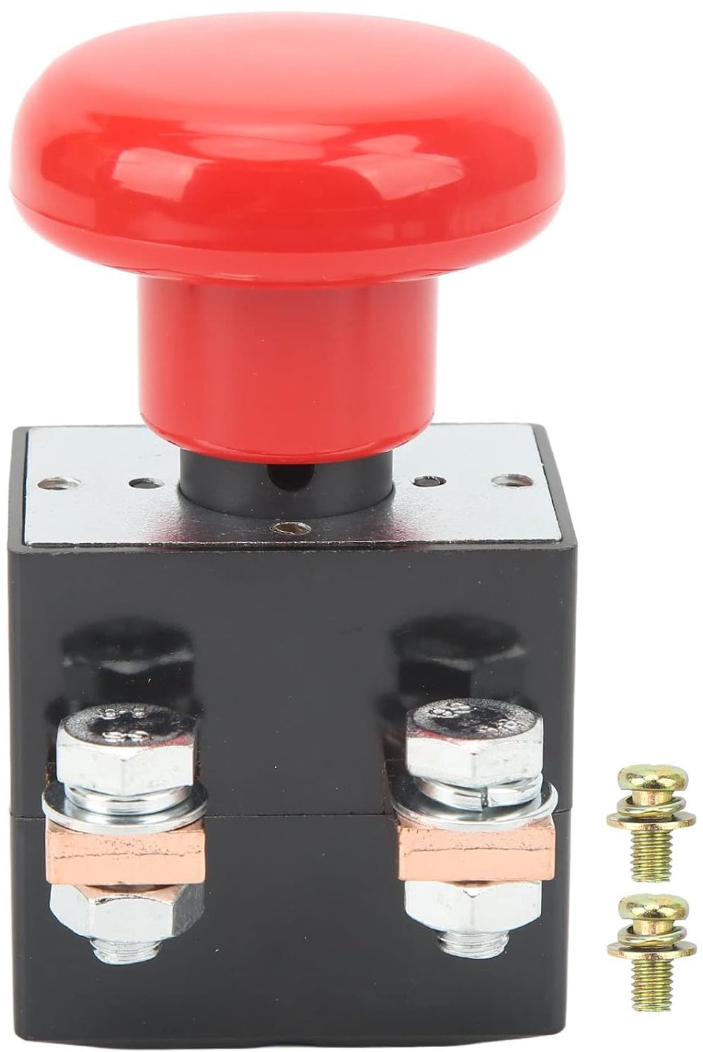 Noodstopschakelaar IP67 220 250A 12 50 mm montagegat voor industriële apparatuur, voertuigen en heftrucks