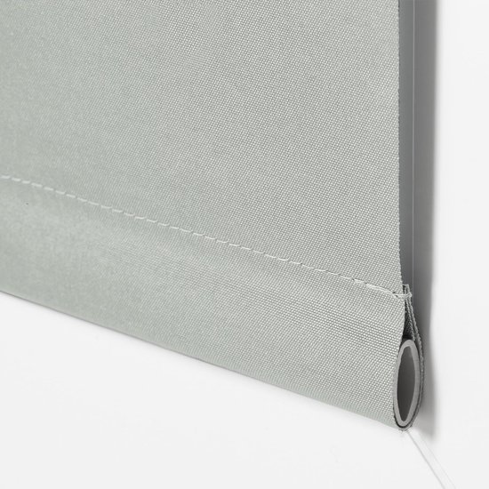 Sonello Verduisterend Rolgordijn Zonder Boren 120 x 210 cm Lichtgrijs — afbeelding 4