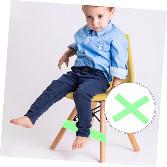 10stuks Verstelbare Stoelbanden Voor Kleurige Elastische Bands Voor Stoelen Voor Fidgety Feet Ondersteuning De Geschikt Voor Elke Stoel — afbeelding 4