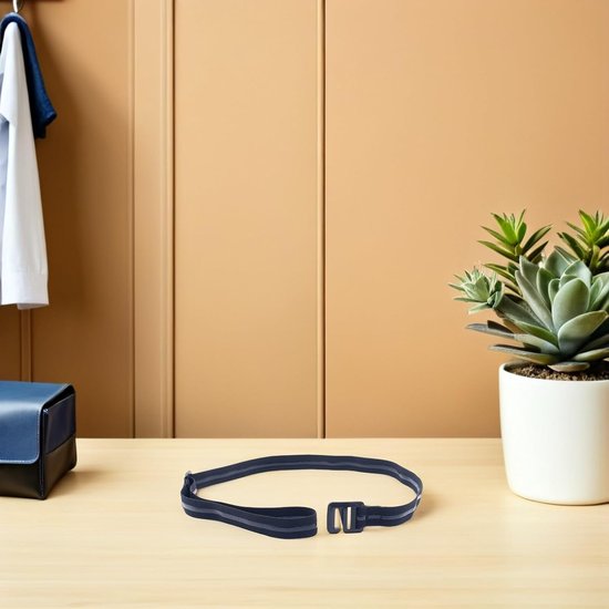 2 Stuks Verstelbare Anti slip Shirt Stays voor Heren Dames Elastische Hemdhouders voor Kreukvrije Comfortabele Pasvorm Geschikt Werk Casual Gebruik — afbeelding 4