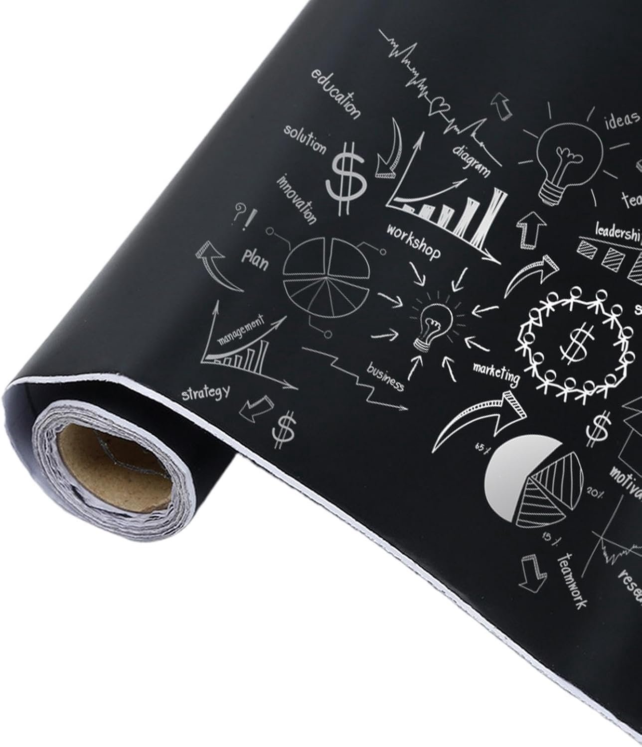 en plak krijt muurstickers stickers school klas werkplek