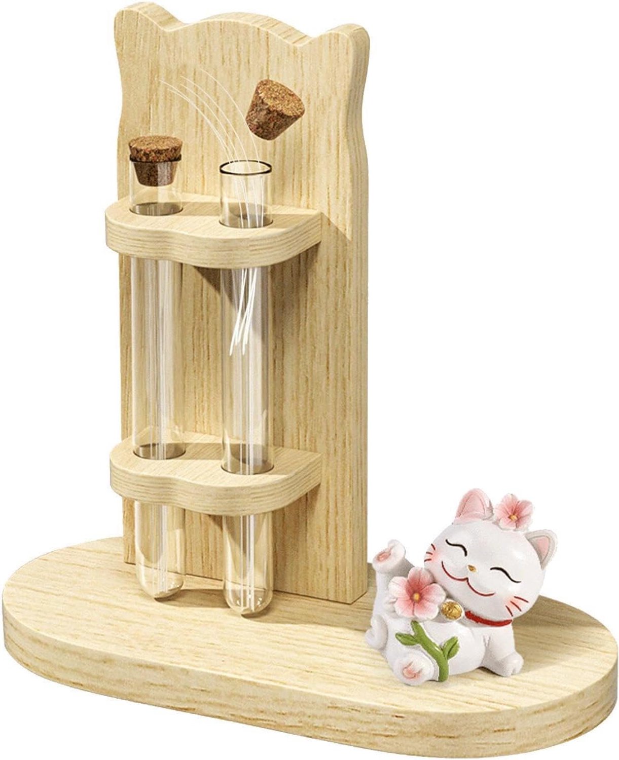 Bewaarpot Voor Katten En Hun Snorharen Decoratieve Met Dubbele Buis En