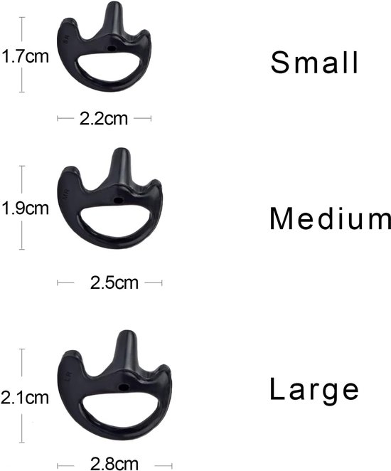 Portofoon geluidsbuis headset, vervangende oordopjes voor hoortoestellen — afbeelding 5