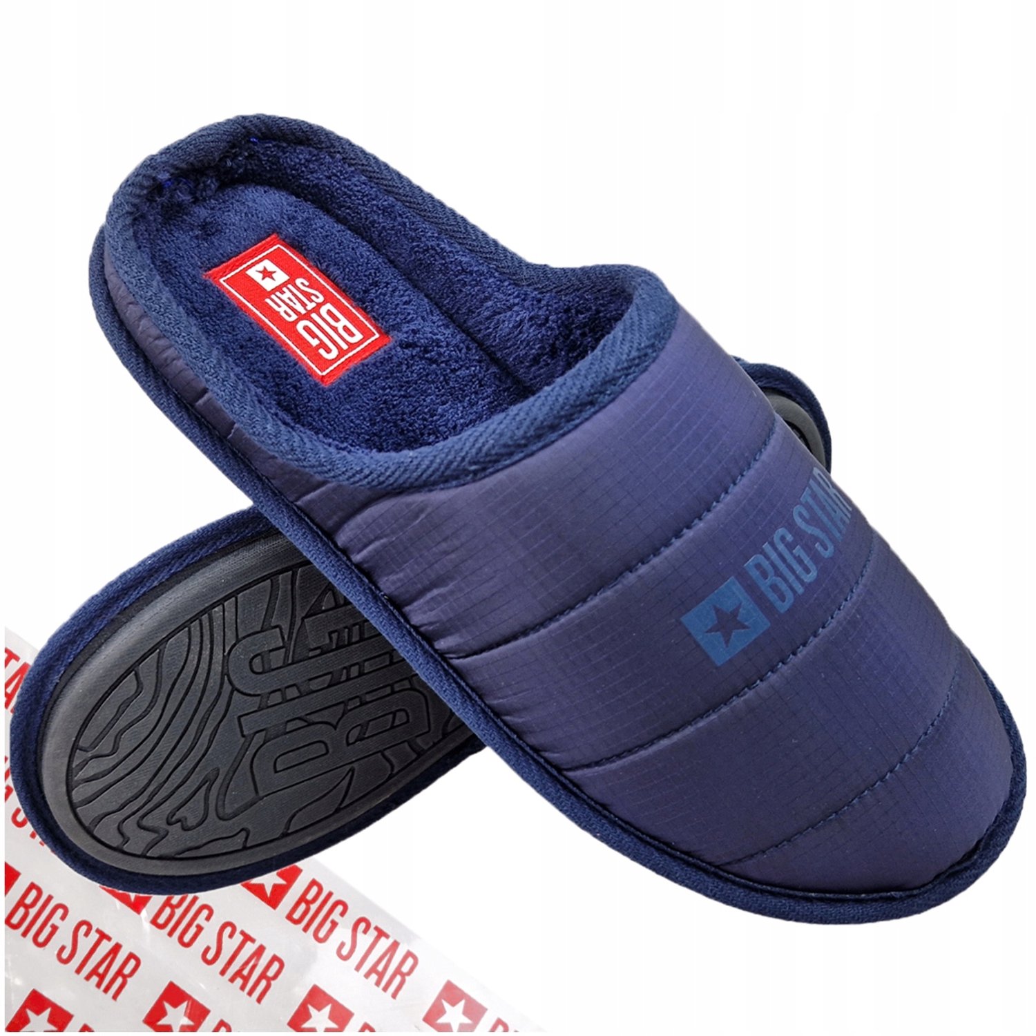 Damesklompen Big Star KK274601 Zoe Marineblauw Maat 36
