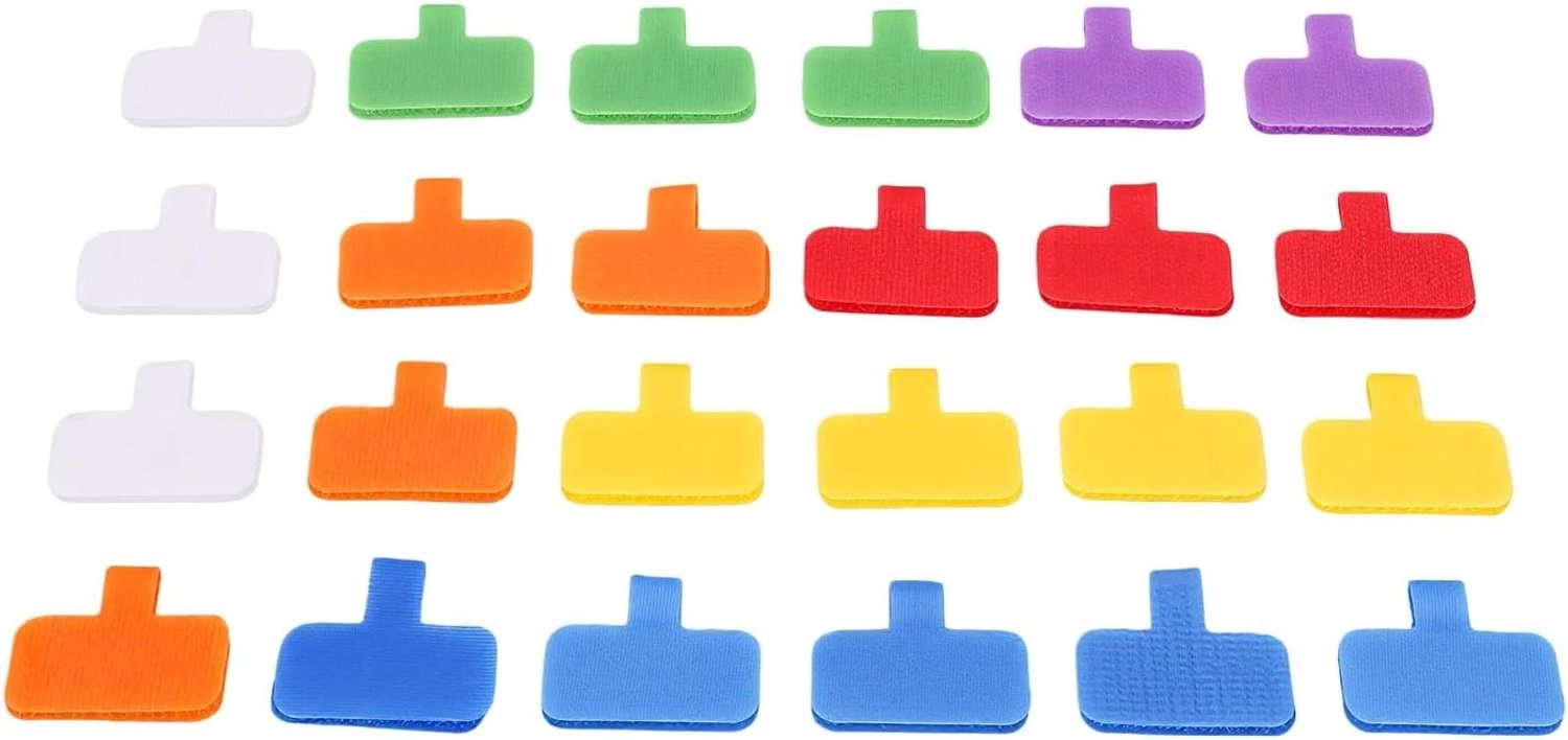 Herbruikbare Kabelstickers, Nylon Om op Te Schrijven, Verpakking