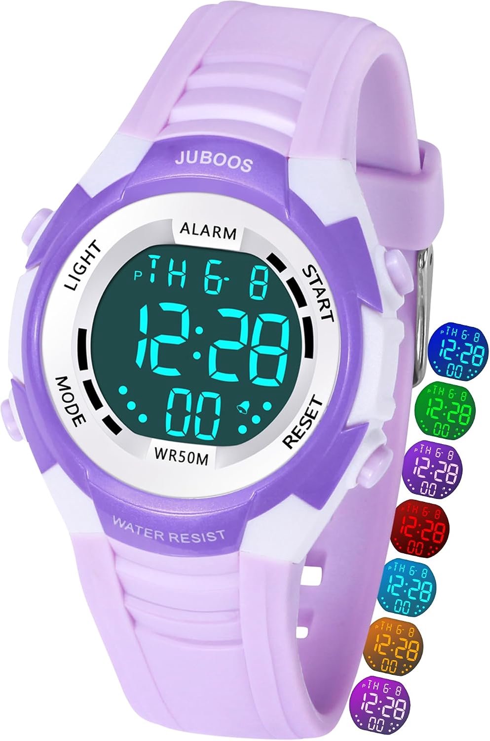Juboos Bracelet Watch Children,Children's Watch Boy Girls Analog Quartz Watch with Bracelet Watch Light 50M Waterproof - ShopVlot