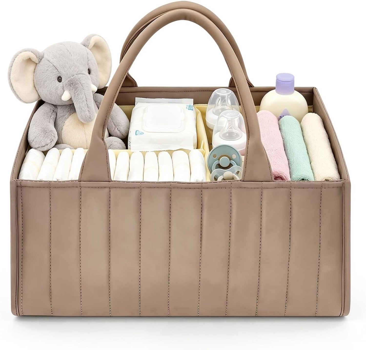 Organiser voor Luiers, Baby Luiertassen met Compartimenten van Polyester voor Efficiënte Opslag